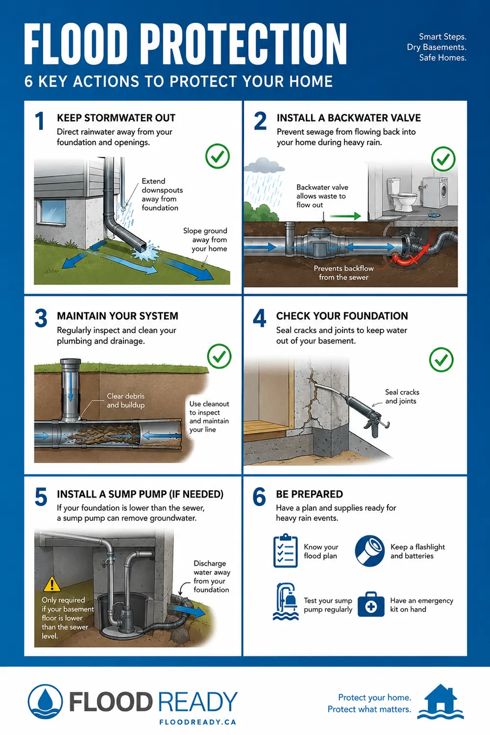 A Clean Infographic Poster On A Blue Background Ab